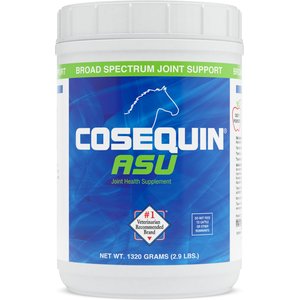 Nutramax Cosequin ASU Joint Health Powder Horse Supplement, 2.86-lb tub, bundle of 2