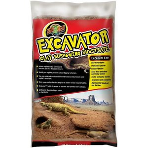 Zoo Med Excavator Clay Burrowing Reptile Substrate, 10-lb bag, bundle of 3