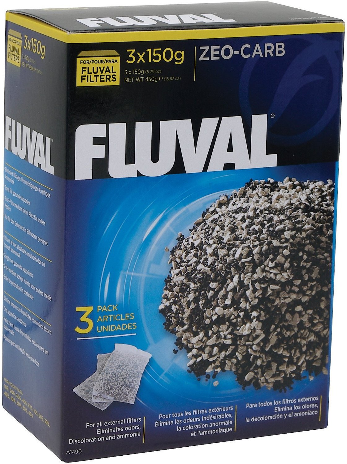 Fluval C4 Zeo-Carb Filter Media