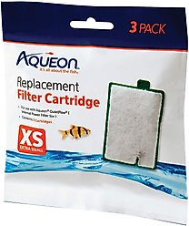 Aqueon QuietFlow X-Small Filter Cartridge, 6 count
