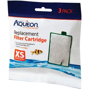 Aqueon QuietFlow X-Small Filter Cartridge, 6 count