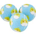 Frisco Easter Fetch Squeaky Tennis Ball Dog Toy, Medium, 3 count