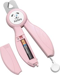 PetSpy LED Dog & Cat Nail Clipper, Pink