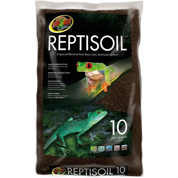 ZOO MED ReptiSoil Reptile Soil, 10qt bag, 3 count