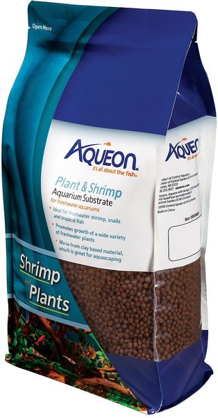 Aqueon Plant & Shrimp Aquarium Substrate, 5-lb bag, bundle of 2 slide 1 of 1