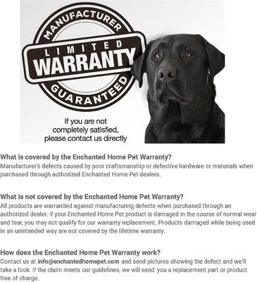 Show full view: Enchanted Home Pet Library Sofa Cat & Dog Bed with Removable Cover, Brown slide 8 of 9