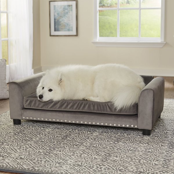 Enchanted Home Pet Luna Sofa Cat & Dog Bed with Removable Cover slide 1 of 9