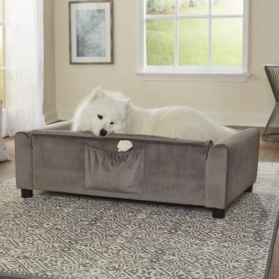 Show full view: Enchanted Home Pet Luna Sofa Cat & Dog Bed with Removable Cover slide 4 of 10