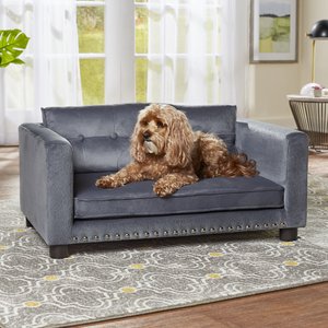 Enchanted Home Pet Casey Sofa Cat & Dog Bed w/ Removable Cover