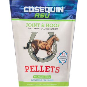 Nutramax Cosequin Pellets with Glucosamine, Chondroitin, MSM, & Biotin ASU Joint & Hoof Joint Health Supplement for Horses, 1200 Grams
