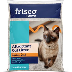 Frisco Attractant Multi-Cat Clumping Clay Cat Litter, 40-lb bag