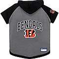 Pets First Sport Team Dog & Cat Hoodie T-Shirt, Cincinnati Bengals, X-Small