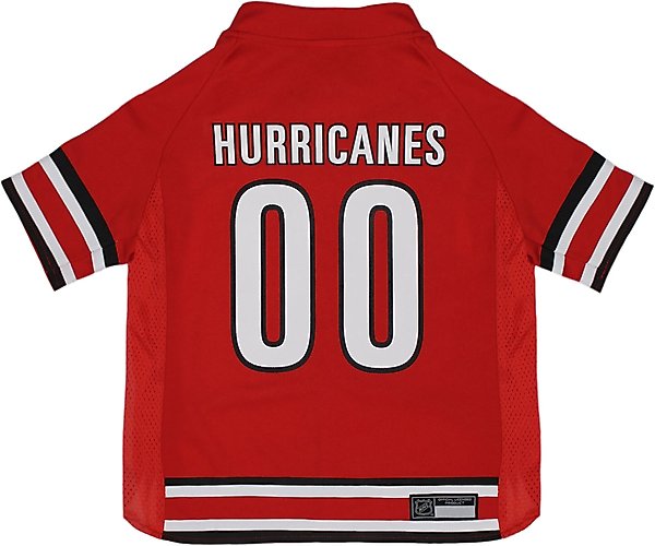 Pets First NHL Dog & Cat Jersey, Carolina Hurricanes, X-Large slide 1 of 4
