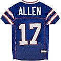 Pets First NFLPA Dog & Cat Jersey, Josh Allen, X-Large