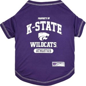 Pets First NCAA Dog & Cat T-Shirt, Kansas State, X-Large