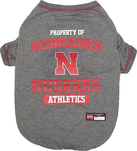 Pets First NCAA Dog & Cat T-Shirt, Nebraska, Large slide 1 of 3