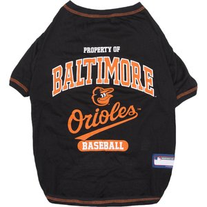 Pets First MLB Dog & Cat T-Shirt, Baltimore Orioles, X-Large