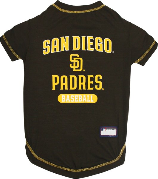 Pets First MLB Dog & Cat T-Shirt, San Diego Padres, X-Small slide 1 of 3