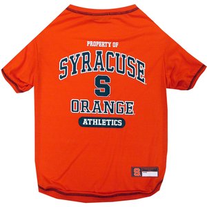 Pets First NCAA Dog & Cat T-Shirt, Syracuse, X-Large