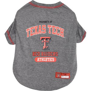 Pets First NCAA Dog & Cat T-Shirt, Texas Tech, Small
