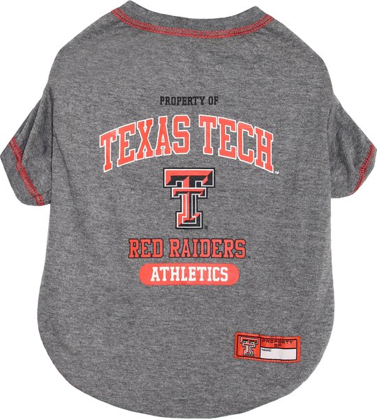 Pets First NCAA Dog & Cat T-Shirt, Texas Tech, Medium slide 1 of 3