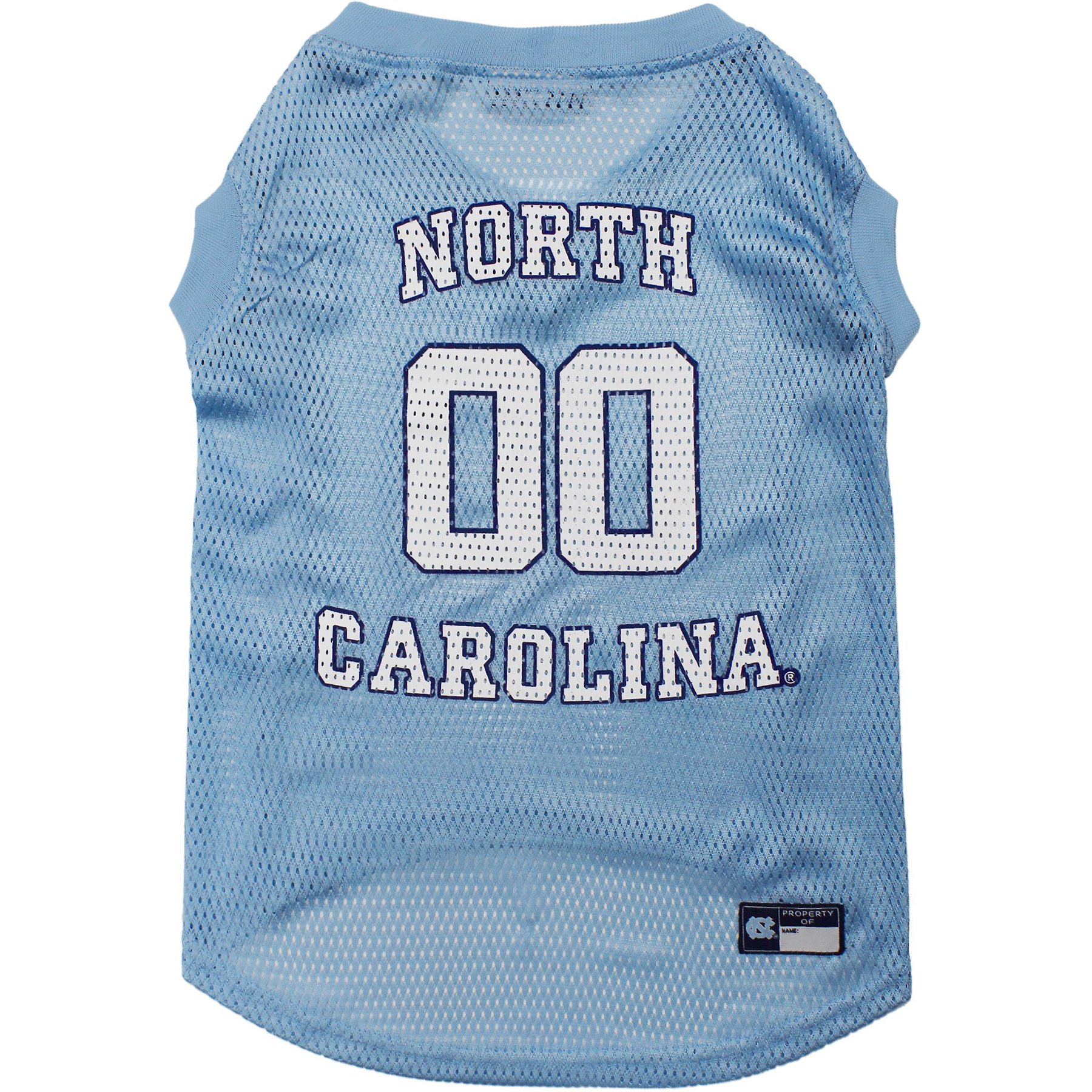Pets First NCAA Dog & Cat Jersey, University of North Carolina, XX-Large