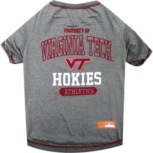 Pets First NCAA Dog & Cat T-Shirt, Virginia Tech, Small