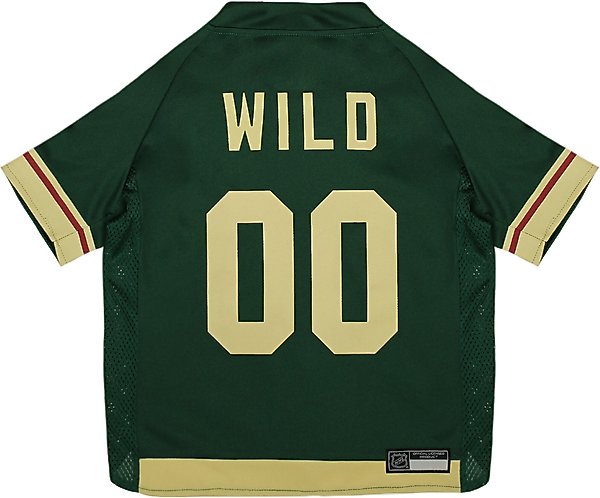 Pets First NHL Dog & Cat Jersey, Minnesota Wild, XX-Large slide 1 of 4
