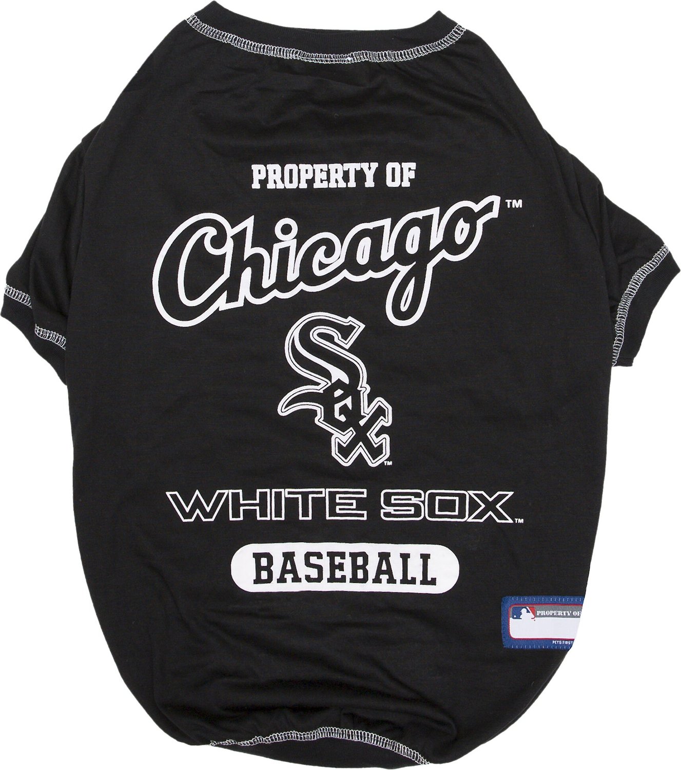 Pets First MLB Chicago White Sox Tee Shirt for Dogs & Cats