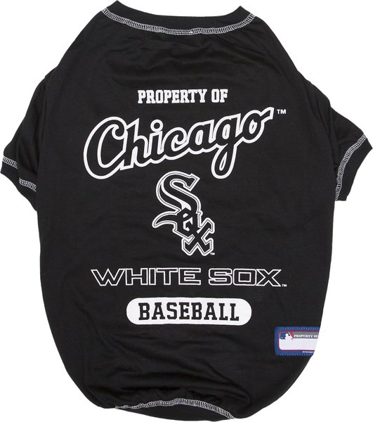 Pets First MLB Dog & Cat T-Shirt, Chicago White Sox, Small slide 1 of 3