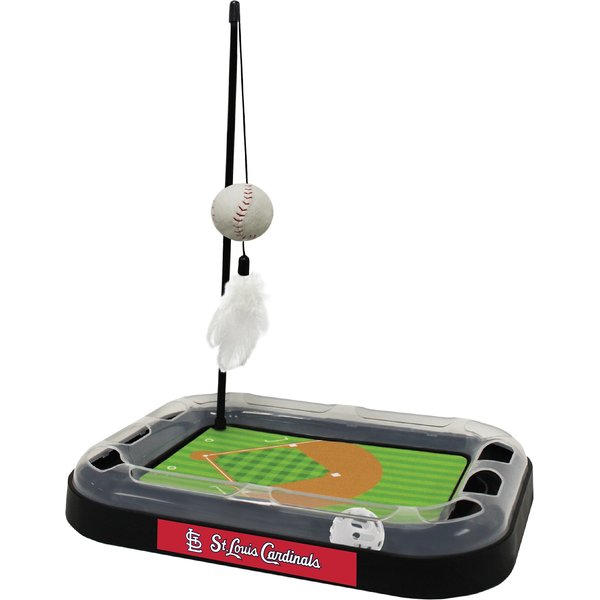 NFL San Francisco 49ers Cat Scratcher Toy with Catnip Plush & Feather Cat  and Kitty Toy