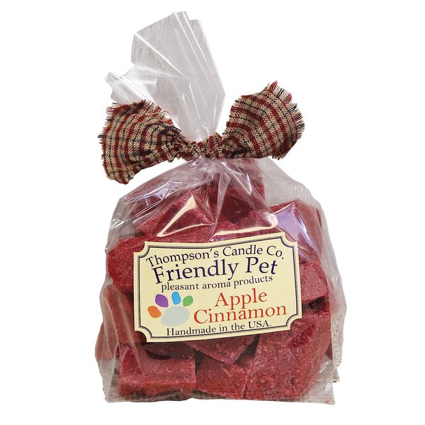 THOMPSON'S CANDLE CO. Apple Cinnamon Scented Friendly Pet Deodorizing  Crumbles, 6-oz - Chewy.com