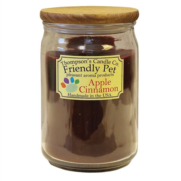 Thompson's Candle Co. Apple Cinnamon Scented Friendly Pet Candle  slide 1 of 1