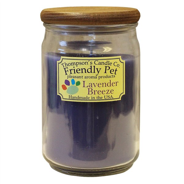 Thompson's Candle Co. Lavender Breeze Scented Friendly Pet Candle  slide 1 of 1