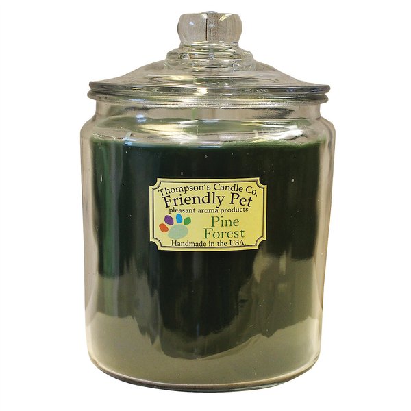 Thompson's Candle Co. Pine Forest Scented Friendly Pet Heritage Jar 3 Wick Candle  slide 1 of 1
