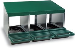 Homestead Essentials Classic 3 Compartment Chicken & Poultry Nesting Box