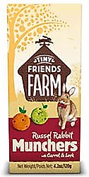 Tiny Friends Farm Russel Munchers Rabbit & Guinea Pig Treats, 4.2-oz bag