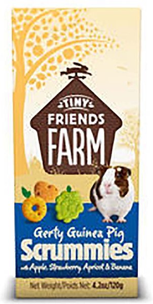 Tiny Friends Farm Gerty Scrummies Guinea Pig Treats, 4.2-oz bag slide 1 of 2