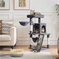 Yaheetech 40-in Cat Tower with Condo, Dark Gray