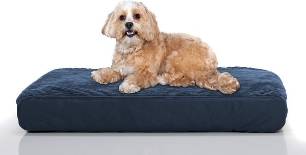 Gorilla Dog Beds Orthopedic Pillow Dog Bed, Navy, Large slide 1 of 1