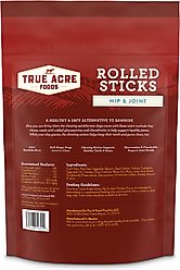 True Acre Foods, Rawhide-Free, Rolled Sticks, Hip & Joint Chew, with Natural Chicken Flavor, Dog Treats, , 16-count - 10.7oz/304g slide 2 of 9