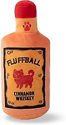 Pet Shop by Fringe Studio Fluffball Cinnamon Whisky Squeaky Plush Dog Toy