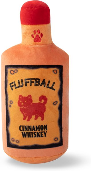 Pet Shop by Fringe Studio Fluffball Cinnamon Whisky Squeaky Plush Dog Toy slide 1 of 3