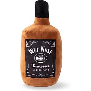 Pet Shop by Fringe Studio Wet Nose Whiskey Squeaky Plush Dog Toy