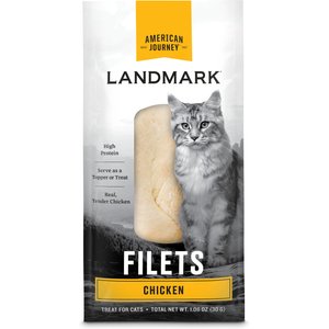 American Journey Landmark Chicken Filets Cat Food Toppers, 1.06 oz, pack of 10