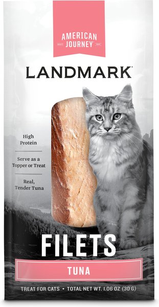 American Journey Landmark Tuna Filets Natural Cat Treat, 1.06-oz, pack of 10 slide 1 of 8