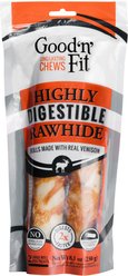 Good 'n' Fun Venison Rolls Dog Treats, 2 count