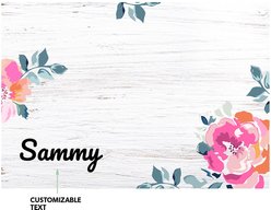 Frisco Personalized Rustic Dog & Cat Placemat slide 2 of 5