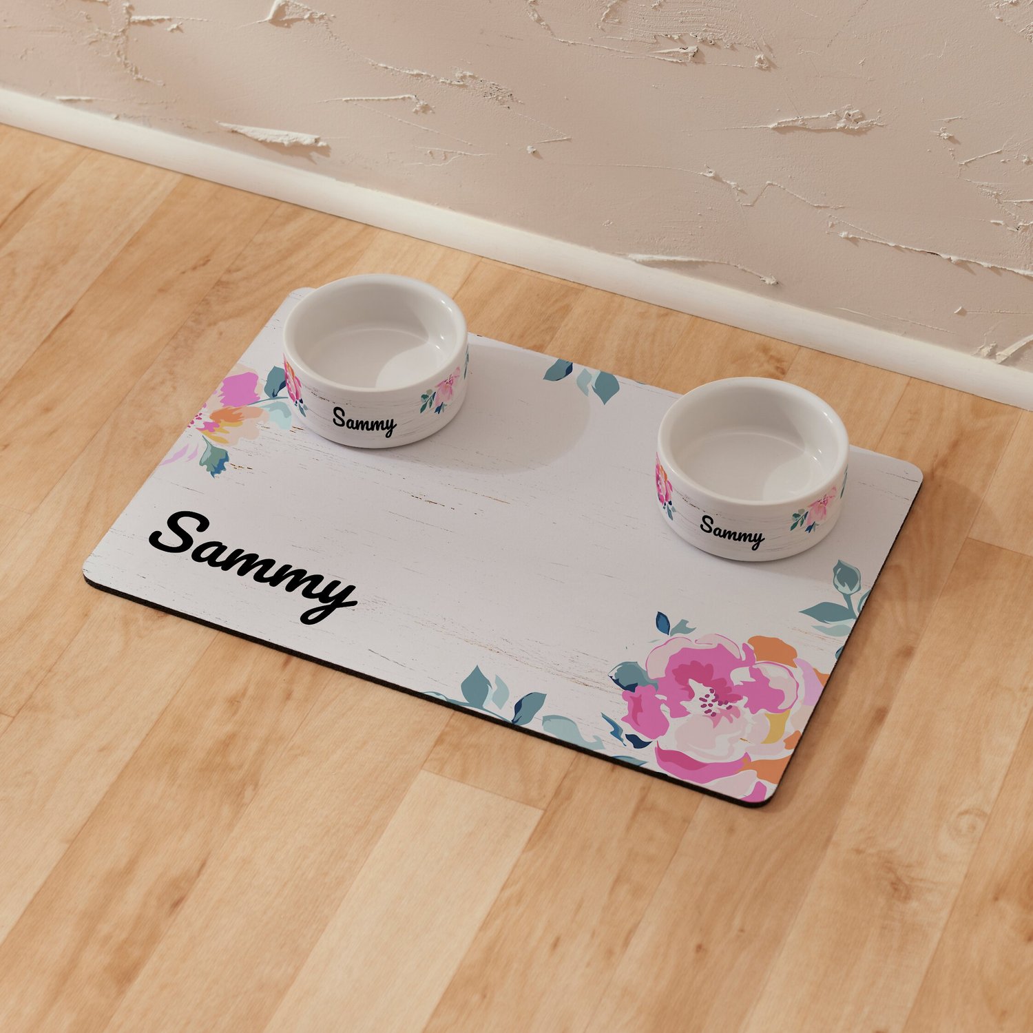 Frisco Personalized Rustic Dog & Cat Placemat