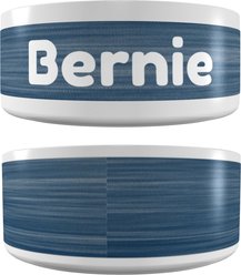 Frisco Heathered Personalized Dog & Cat Bowl, 8-oz